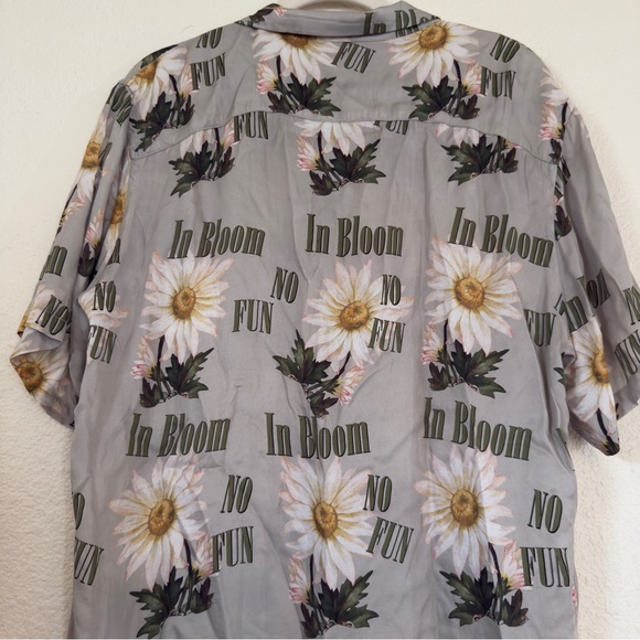 ALLSAINTS No Fun Relaxed Fit Camp Shirt - Picture 7 of 7